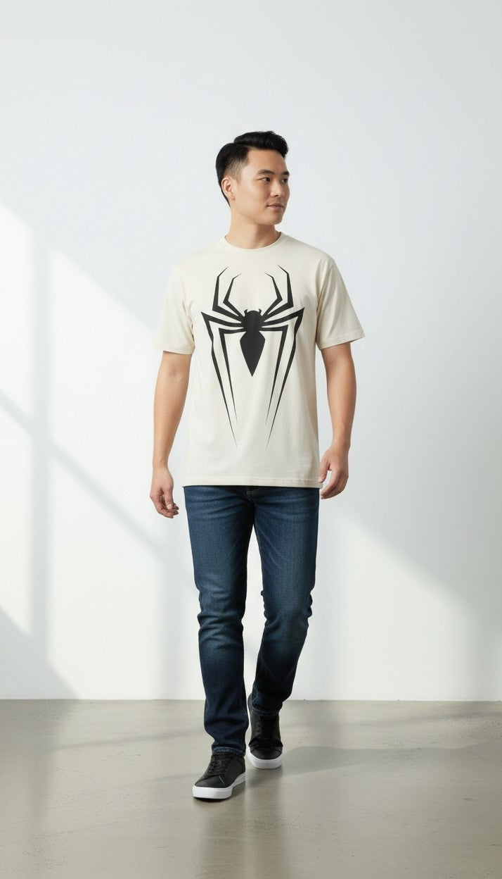Spider Graphic T-Shirt | Minimal Streetwear Tee