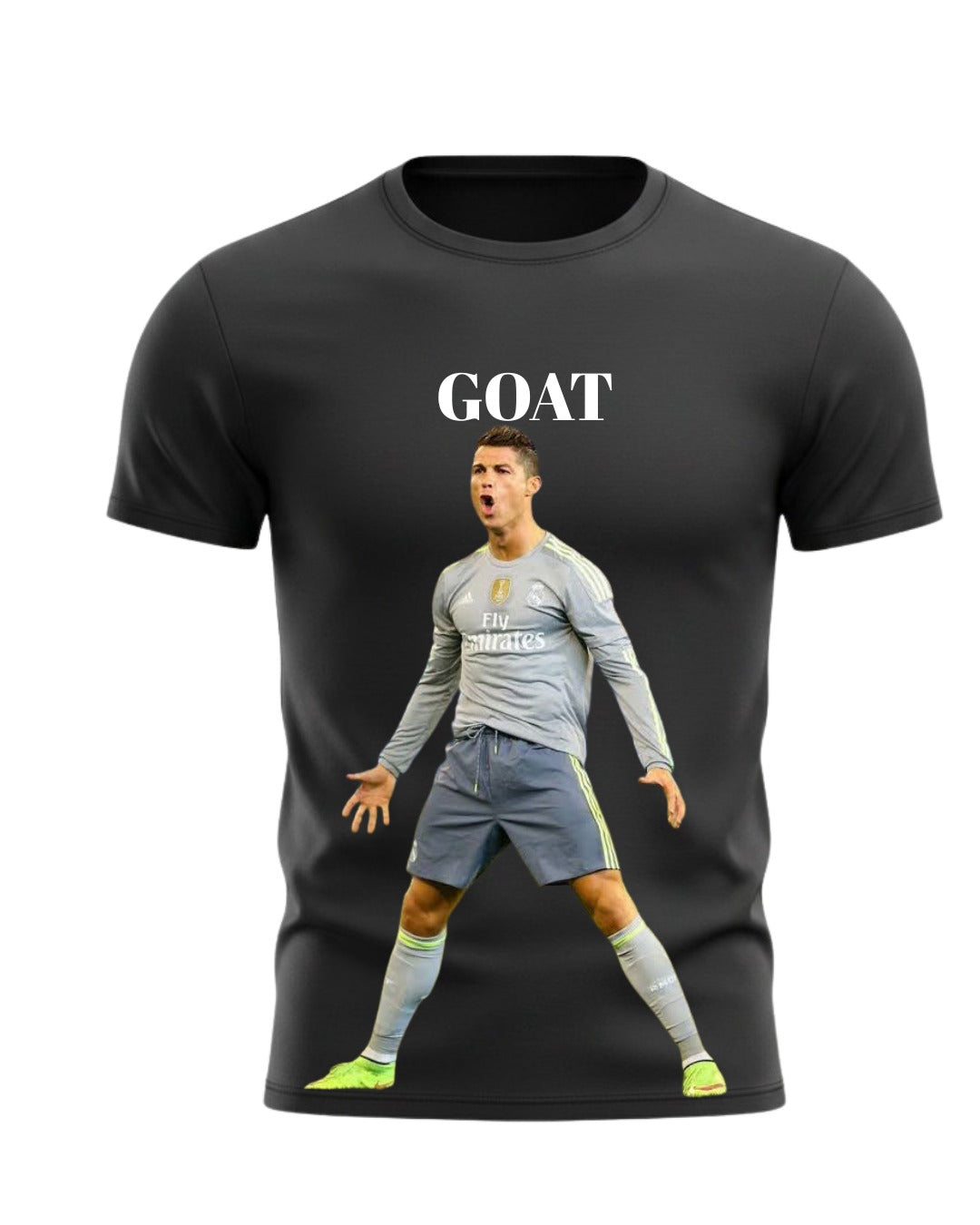 GOAT Ronaldo Graphic T-Shirt | Football Streetwear Tee
